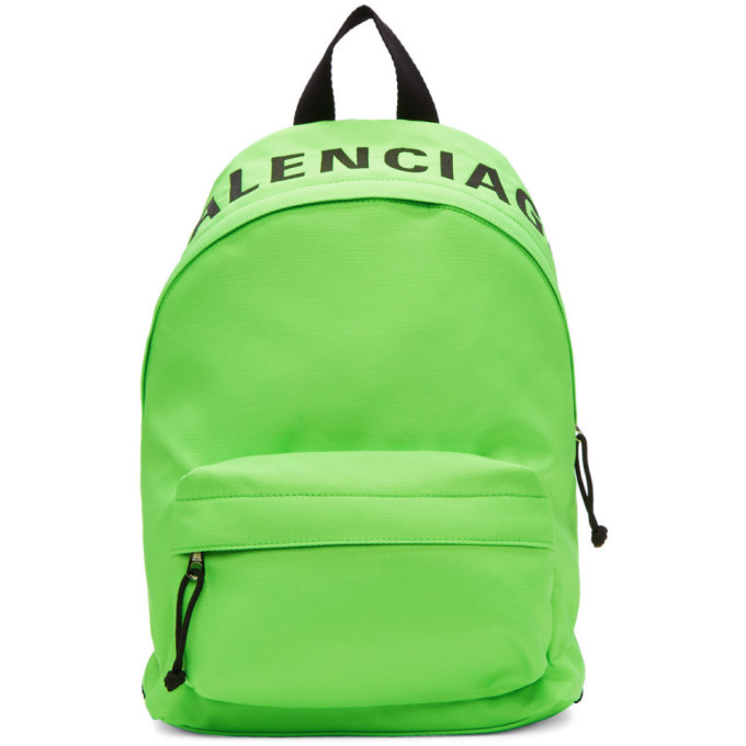 Balenciaga Green Small Wheel Backpack Balenciaga