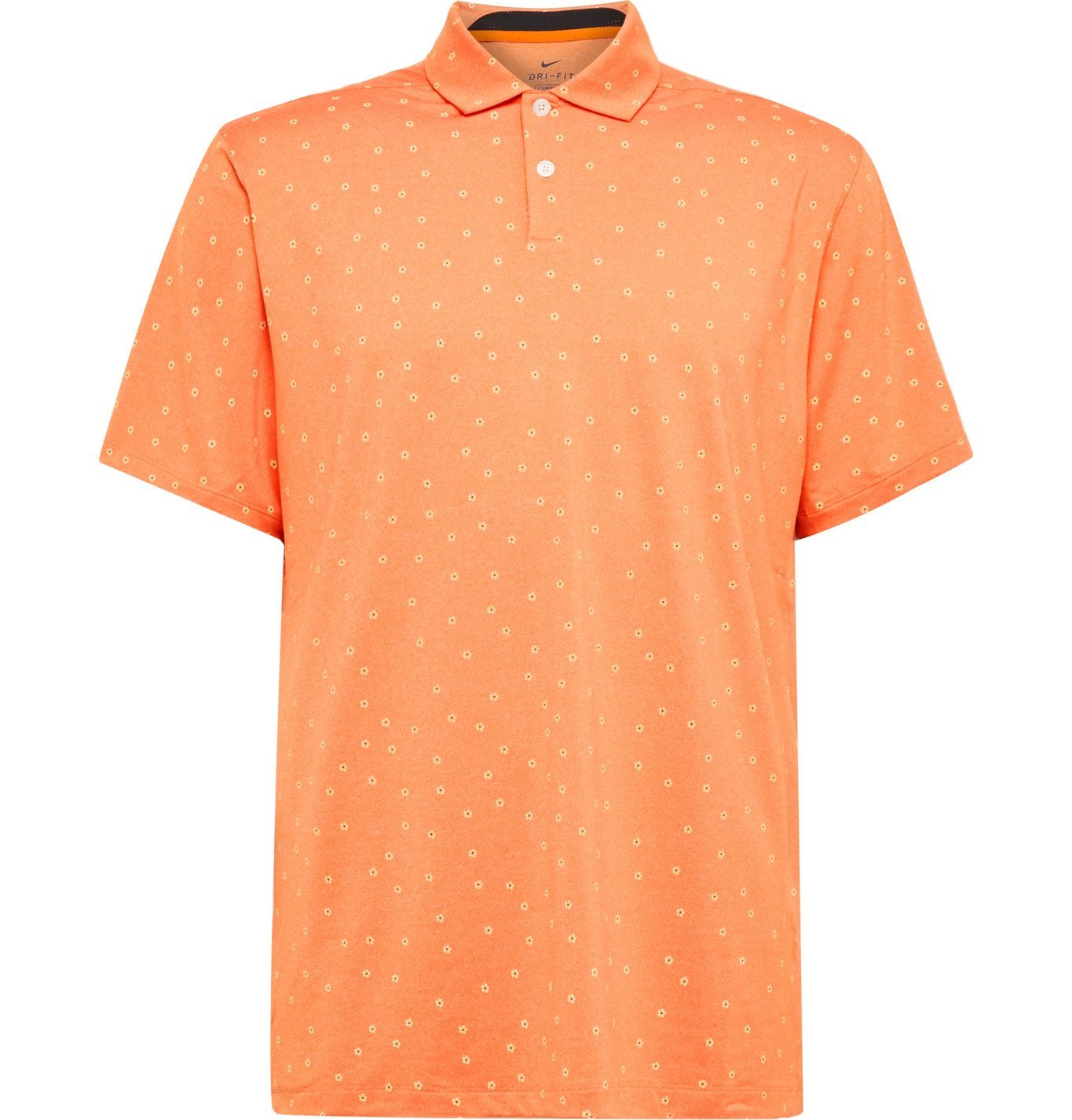orange nike golf shirt