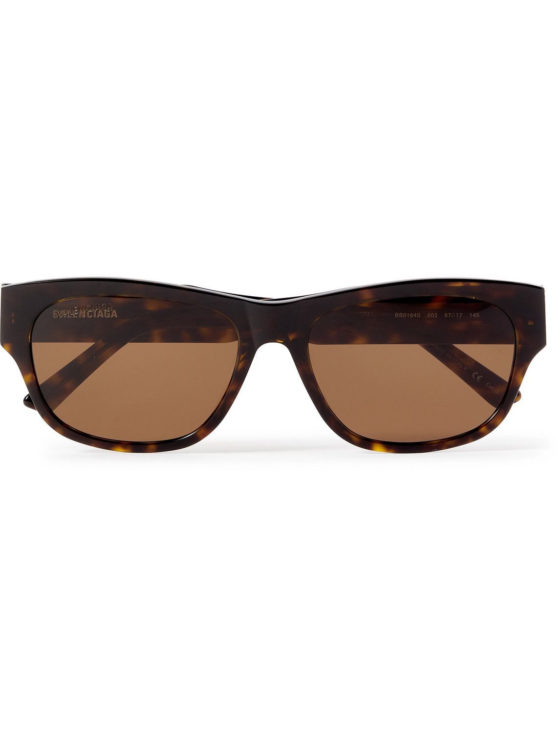 Balenciaga SquareFrame Tortoiseshell Acetate Sunglasses Balenciaga
