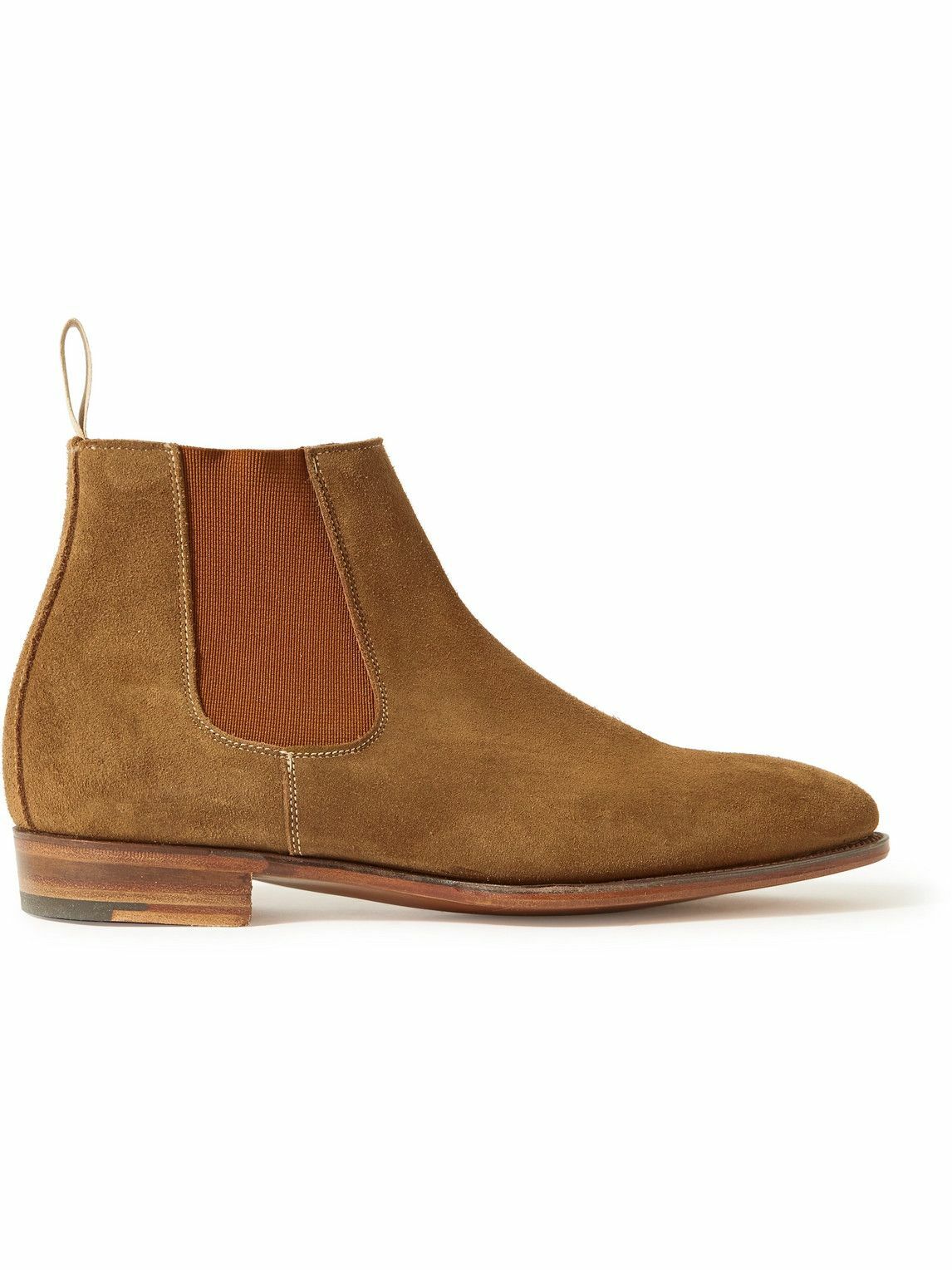 George Cleverley - Jason Suede Chelsea Boots - Neutrals George Cleverley