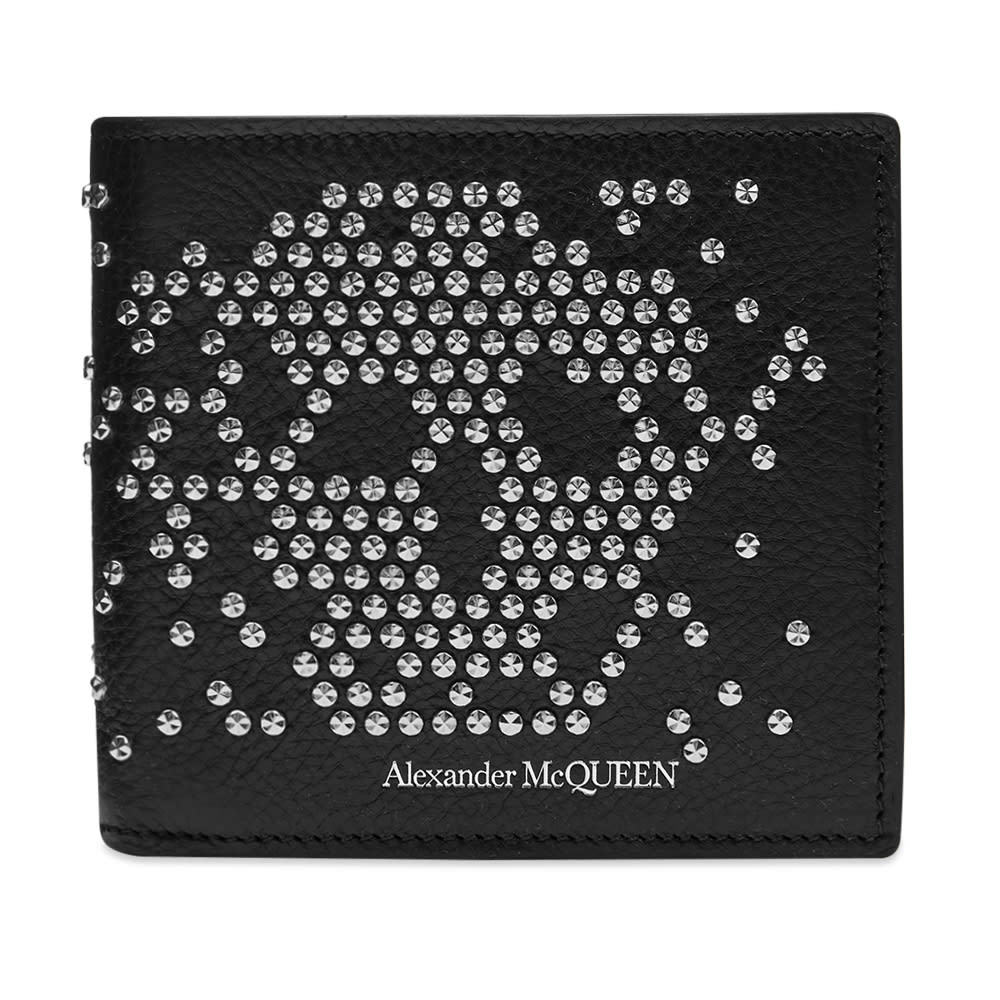 Alexander McQueen Studded Skull Billfold Wallet Alexander McQueen