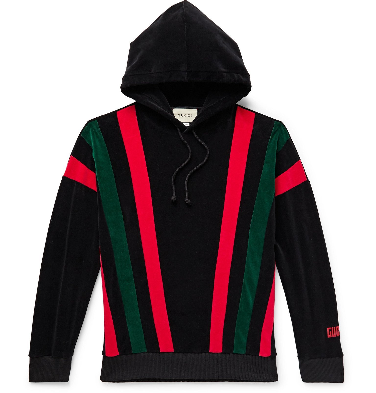 gucci striped hoodie