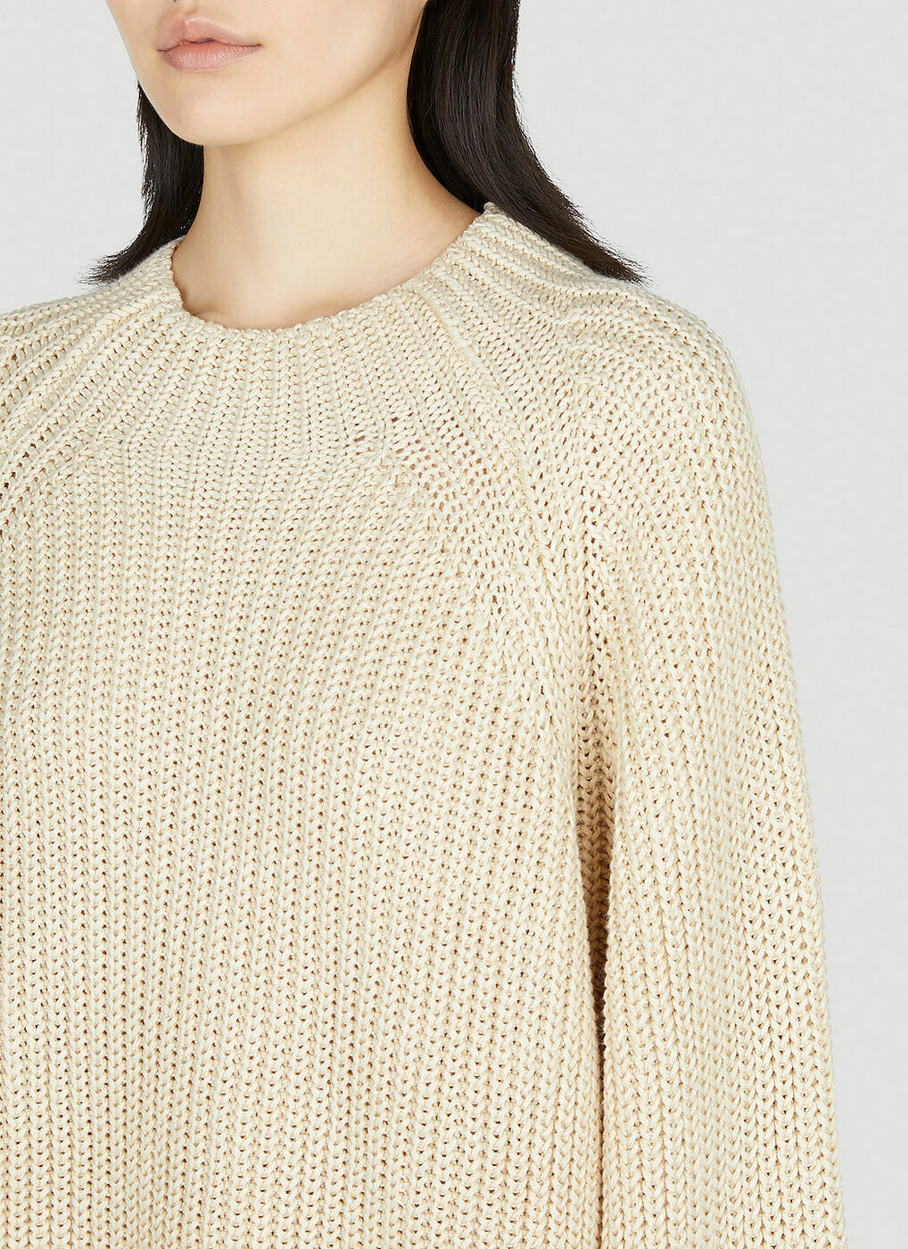 TOTEME - Chimney Sweater in Beige Toteme