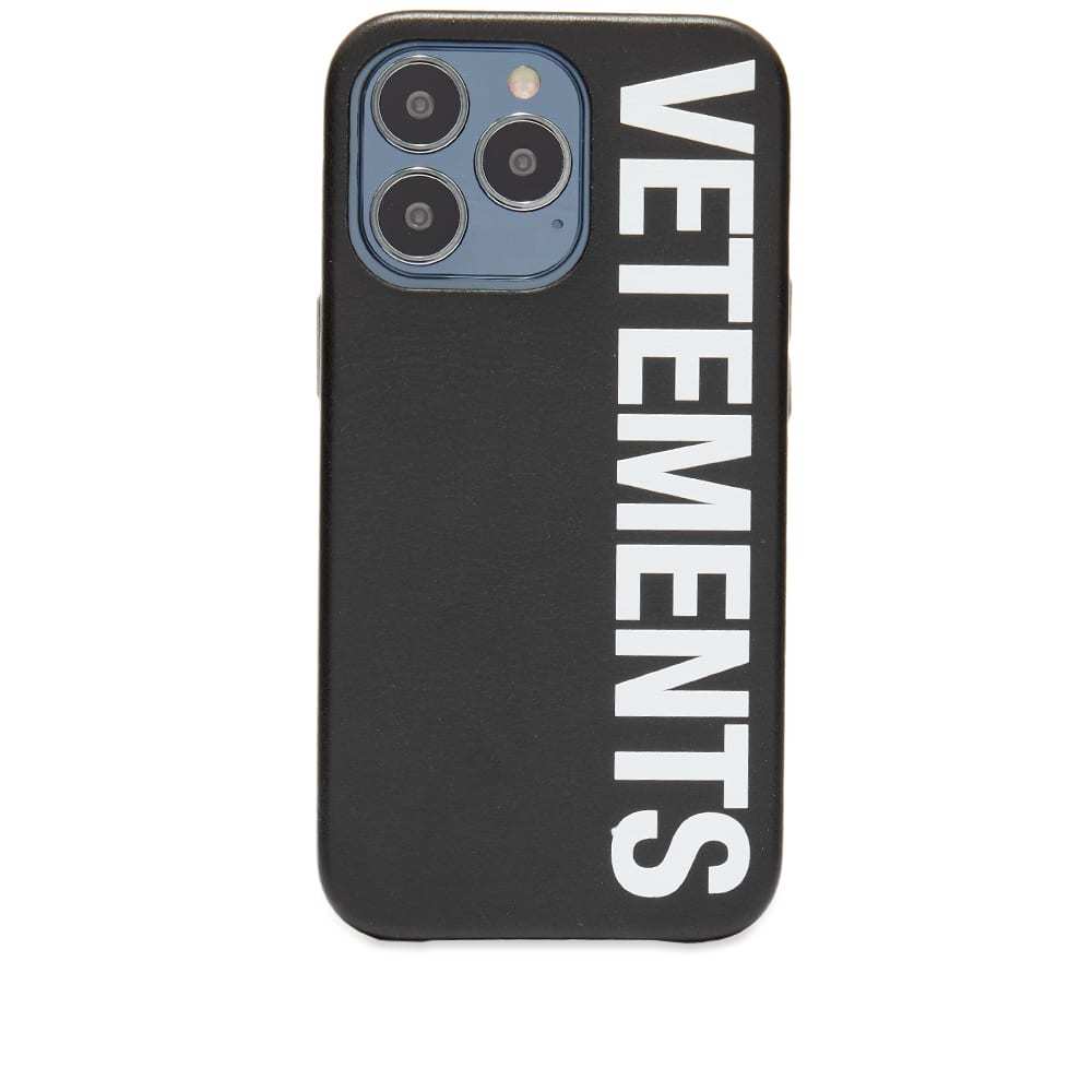 VETEMENTS Big Logo Iphone Case Vetements