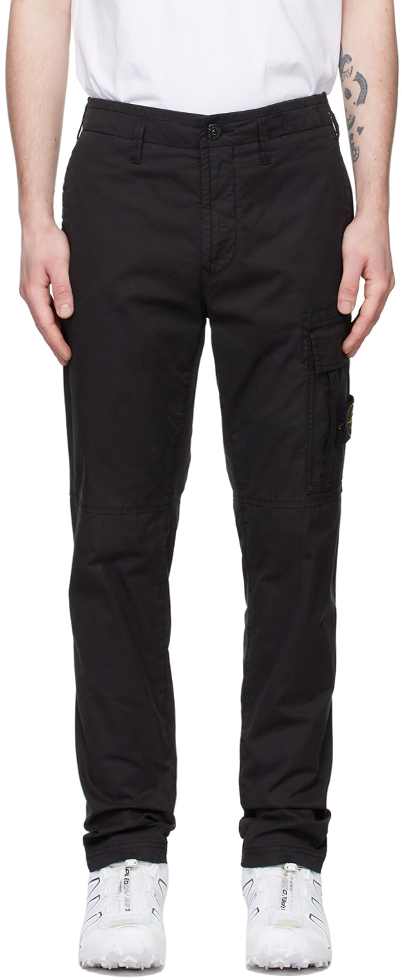 stone island twill cargo pants