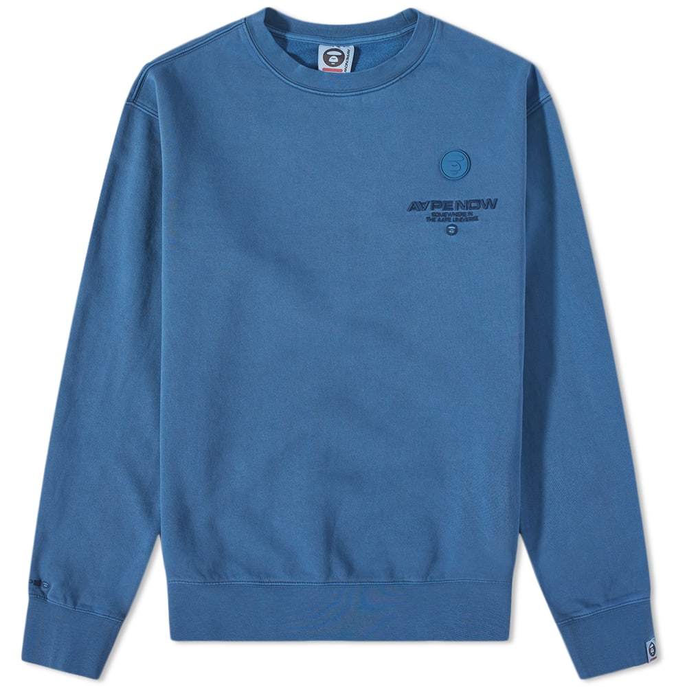 AAPE Washed Logo Crew Sweat AAPE by A Bathing Ape