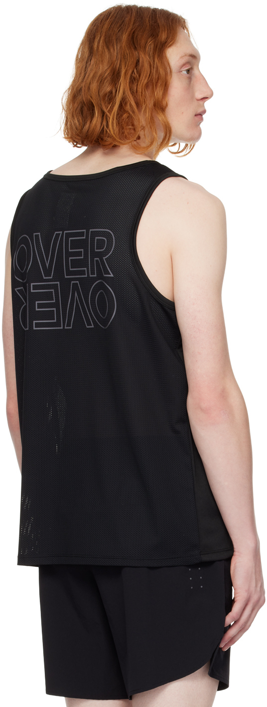 OVER OVER Black Sport Tank Top OVERCOAT