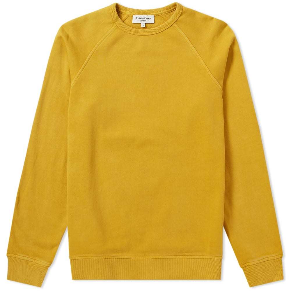 YMC Schrank Raglan Sweat Yellow YMC