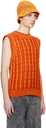 AGR Orange Laddered Vest