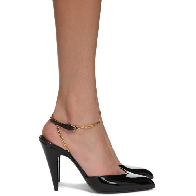 ysl venus slingback