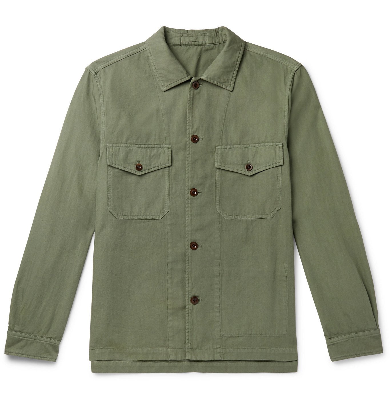 overshirt green