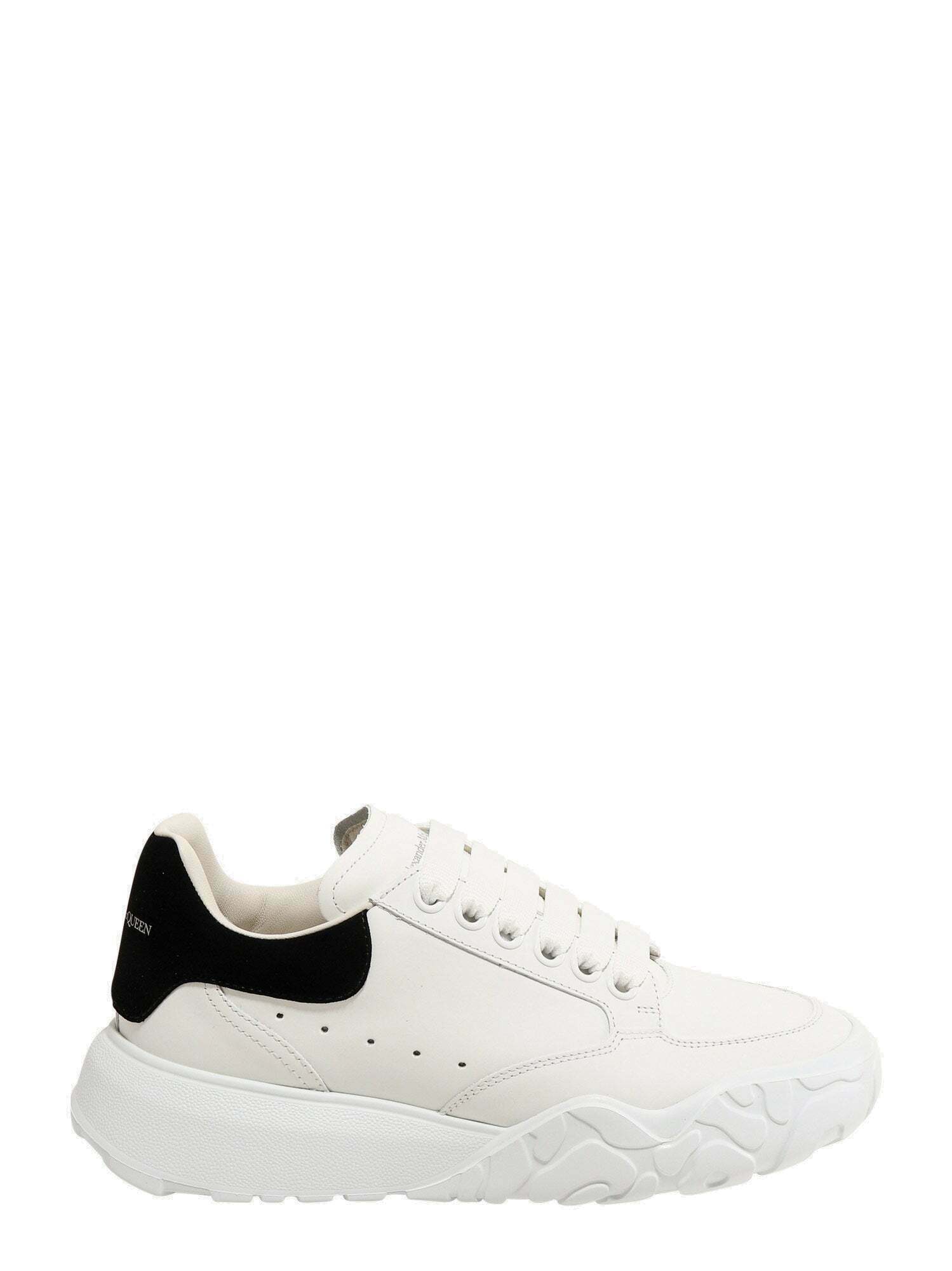 Alexander Mcqueen New Court White Womens Alexander McQueen