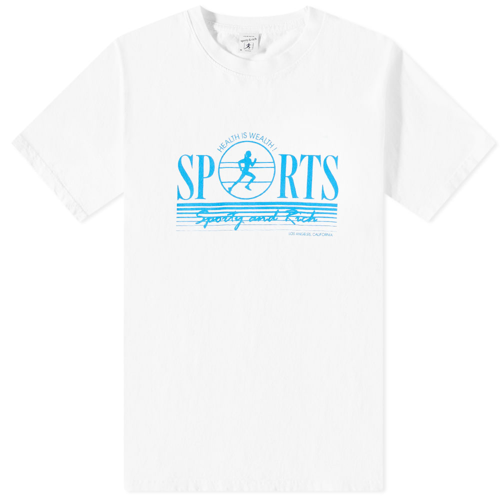 SPORTY & RICH LA RACQUET CLUB T SHIRT GREEN (Sporty & Rich/Tシャツ