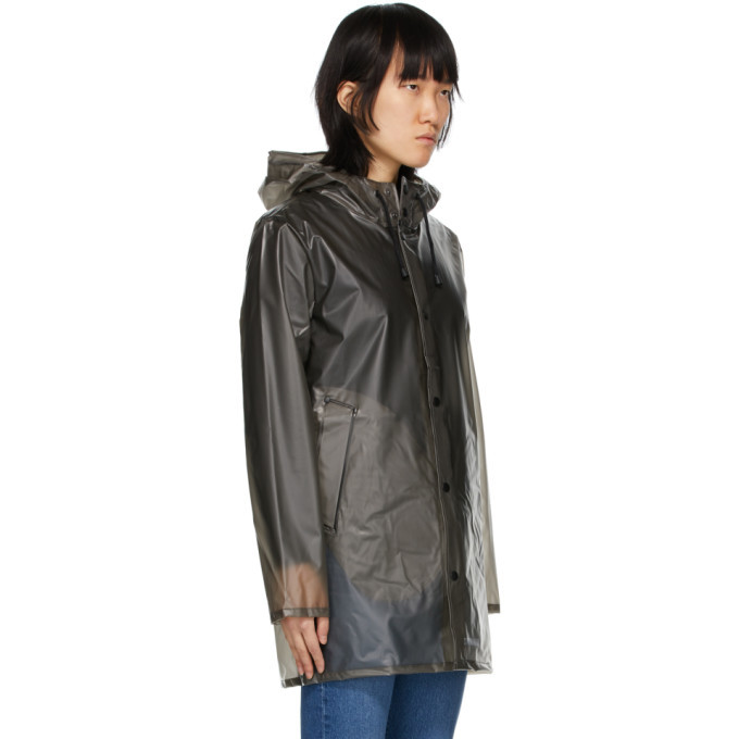 Stutterheim Grey Transparent Raincoat 