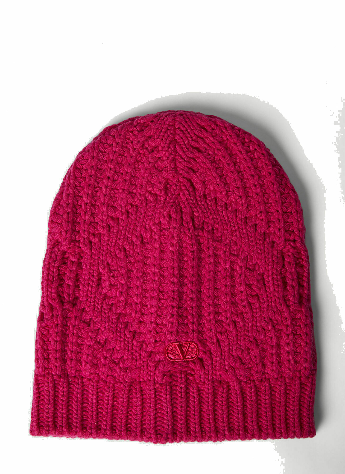Photo: VLogo Beanie Hat in Pink