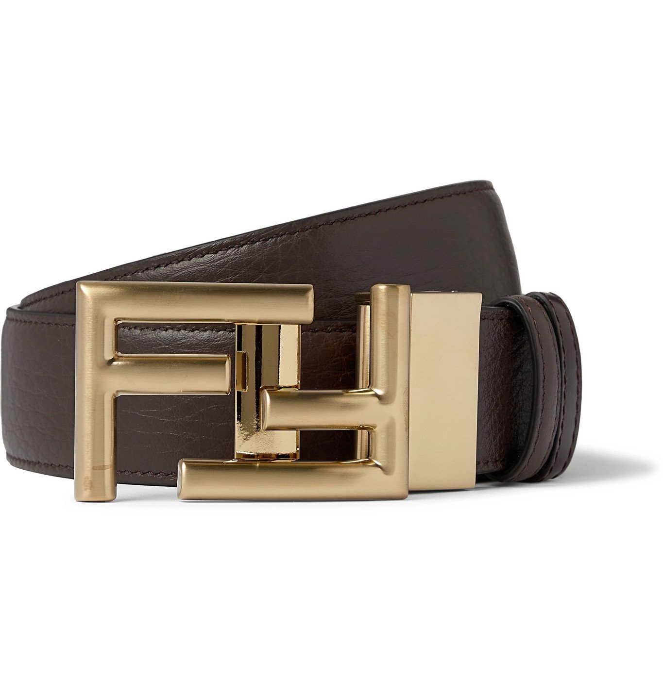 fendi leather belt