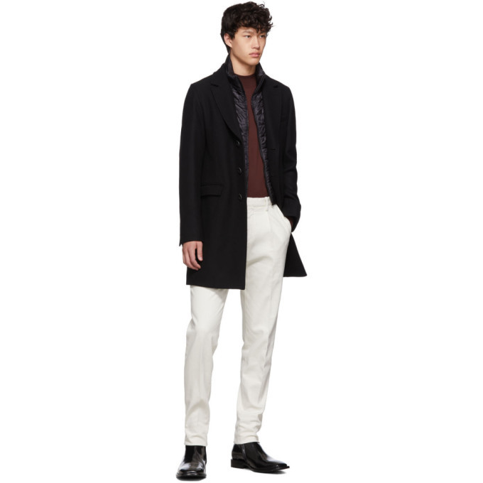 herno diagonal coat