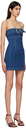 Reformation Blue Dori Denim Minidress