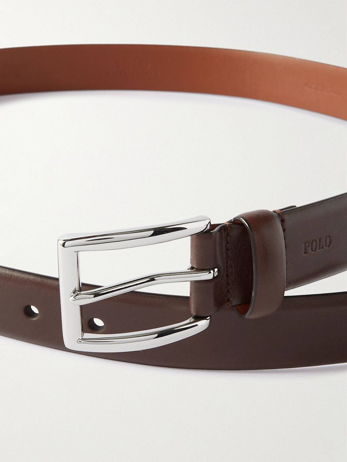 Polo Ralph Lauren - 3cm Leather Belt - Brown