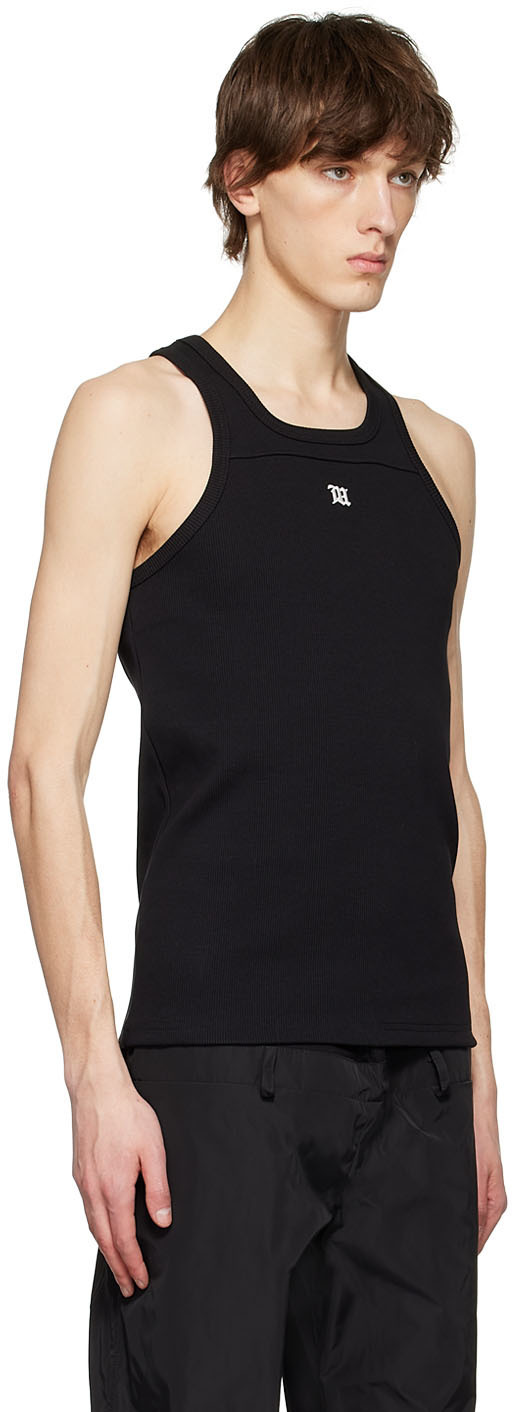 MISBHV Black Cotton Tank Top MISBHV