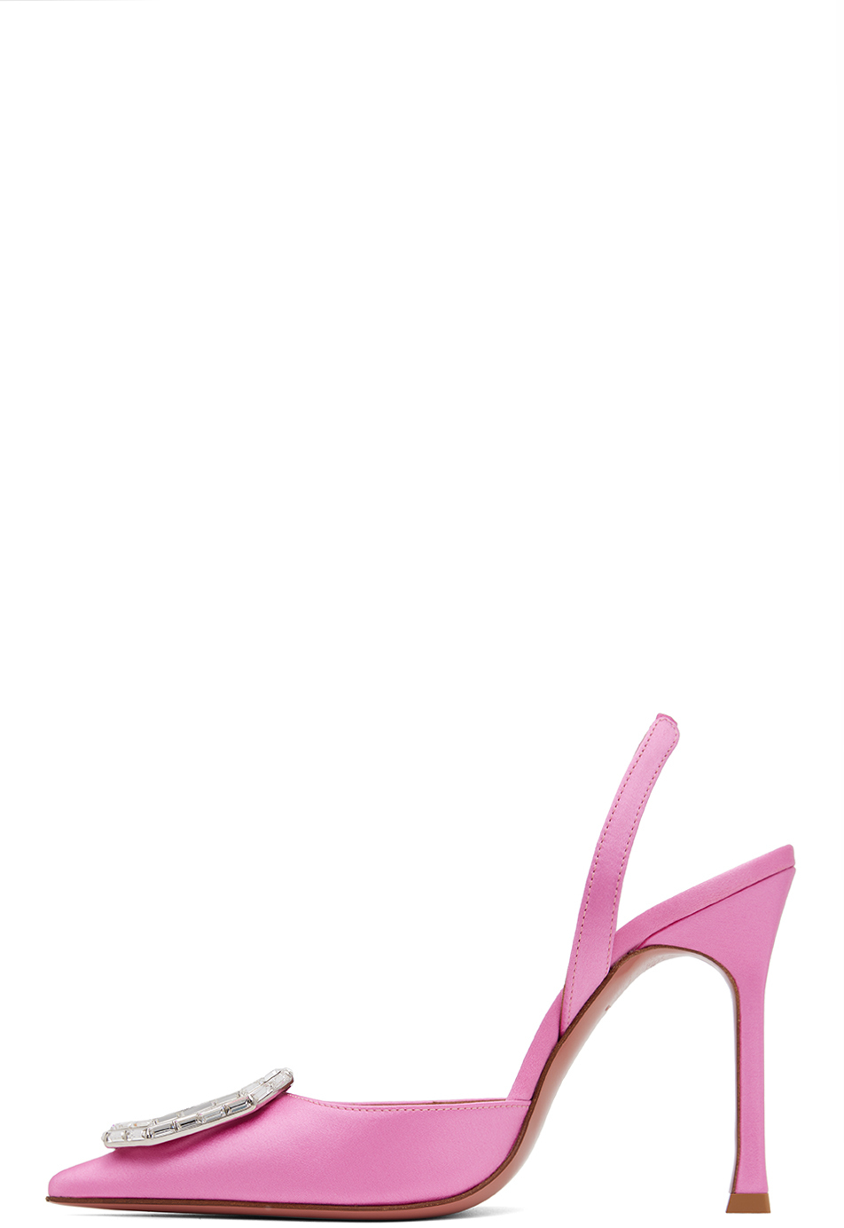 Amina Muaddi Pink Camelia Heels Amina Muaddi