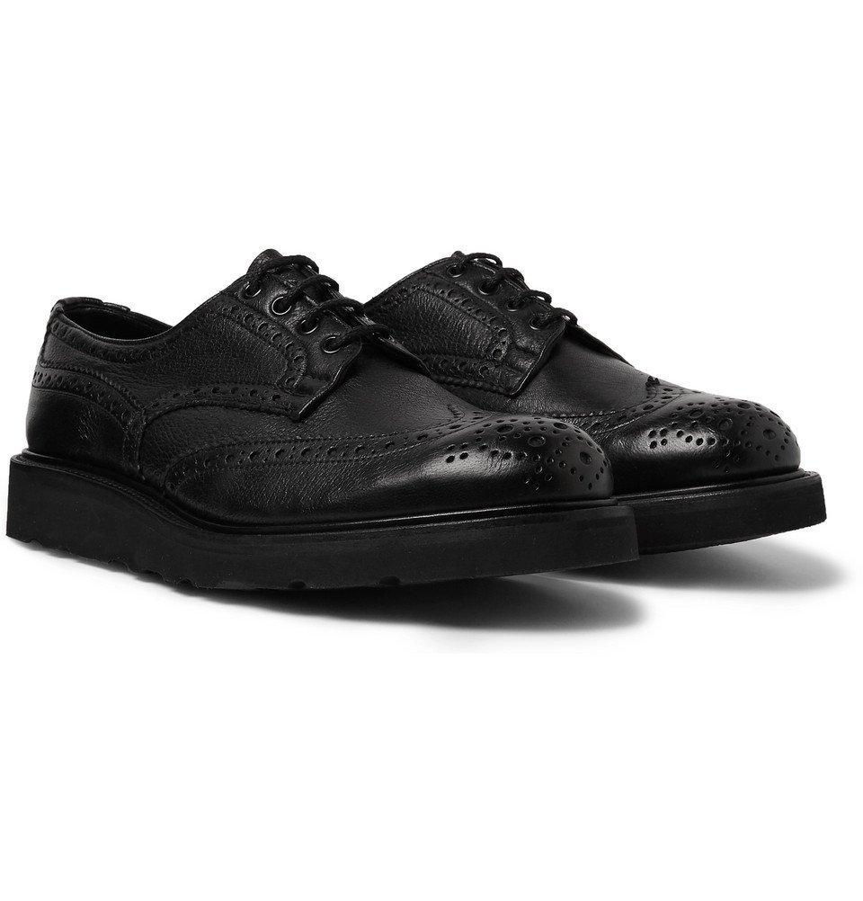 Tricker's - Bourton Full-Grain Leather Brogues - Black Tricker's