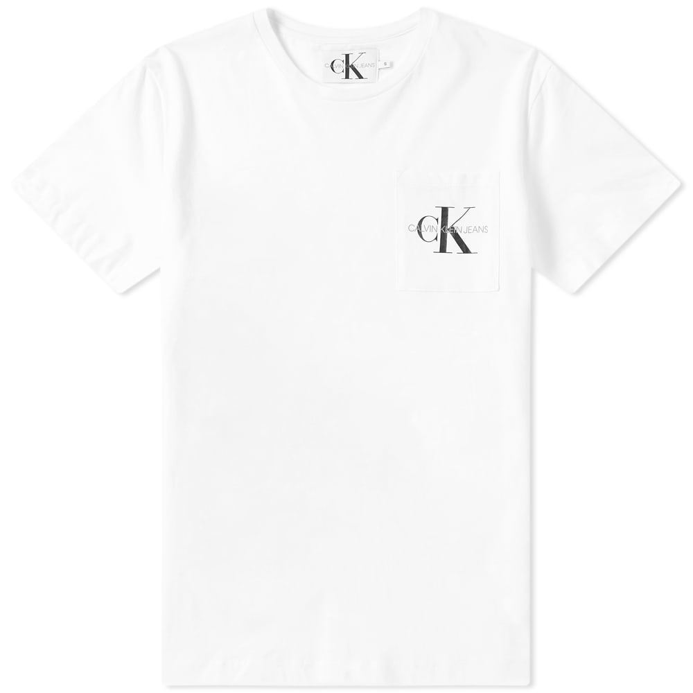 Calvin Klein Monogram Pocket Logo Tee Calvin Klein