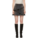 Isabel Marant Etoile Black Coati Denim Skirt