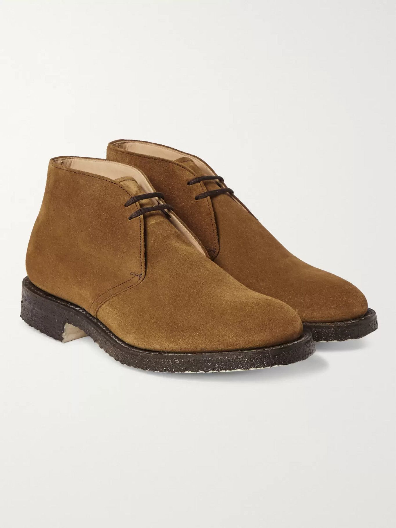 CHURCH'S - Ryder Suede Desert Boots - Brown Church's