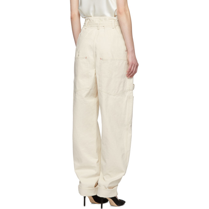 White Inny Trousers Isabel Marant