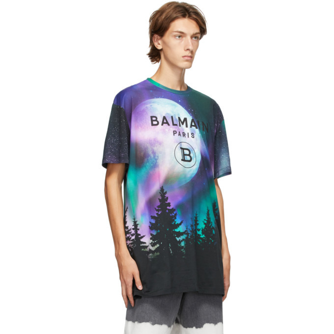 balmain oversized t shirt