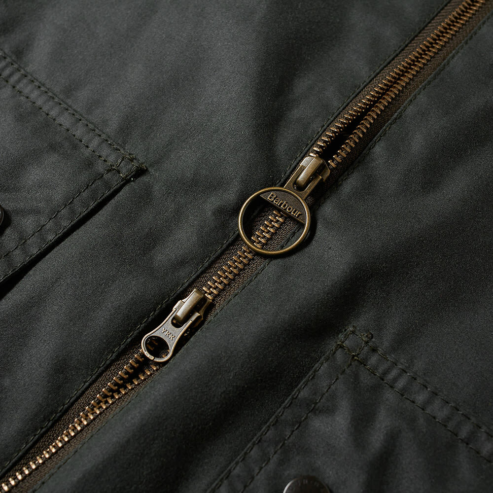 Barbour Men's Dom Wax Jacket in Sage Barbour