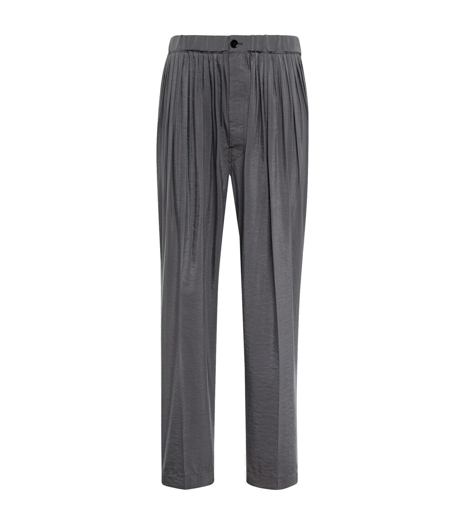 Lemaire - Tapered silk-blend pants Lemaire