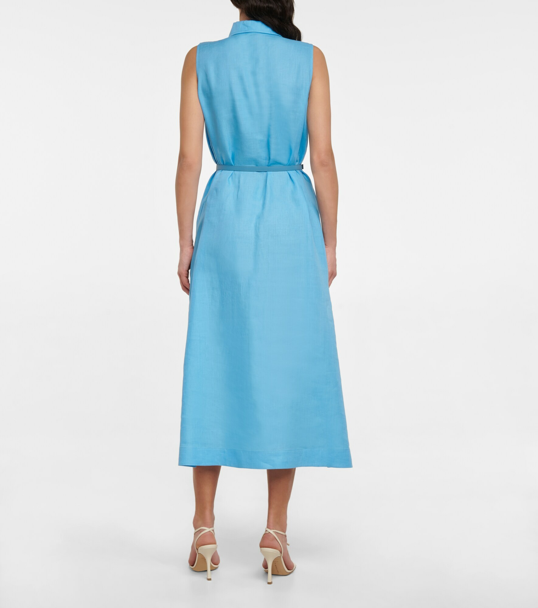 LORO PIANA 26S LONG SLEEVE SHIRT DRESS 807 main image 0