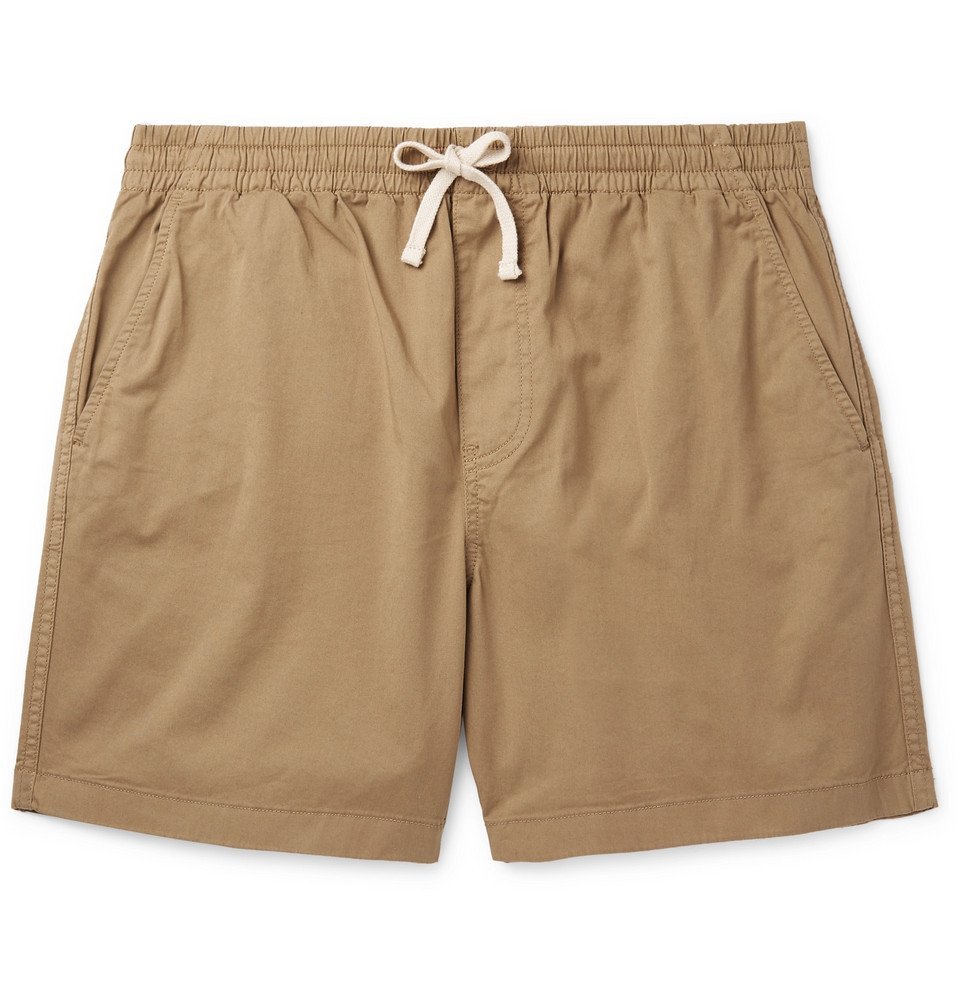 J.Crew Dock GarmentDyed StretchCotton Drawstring Shorts Sand J.Crew
