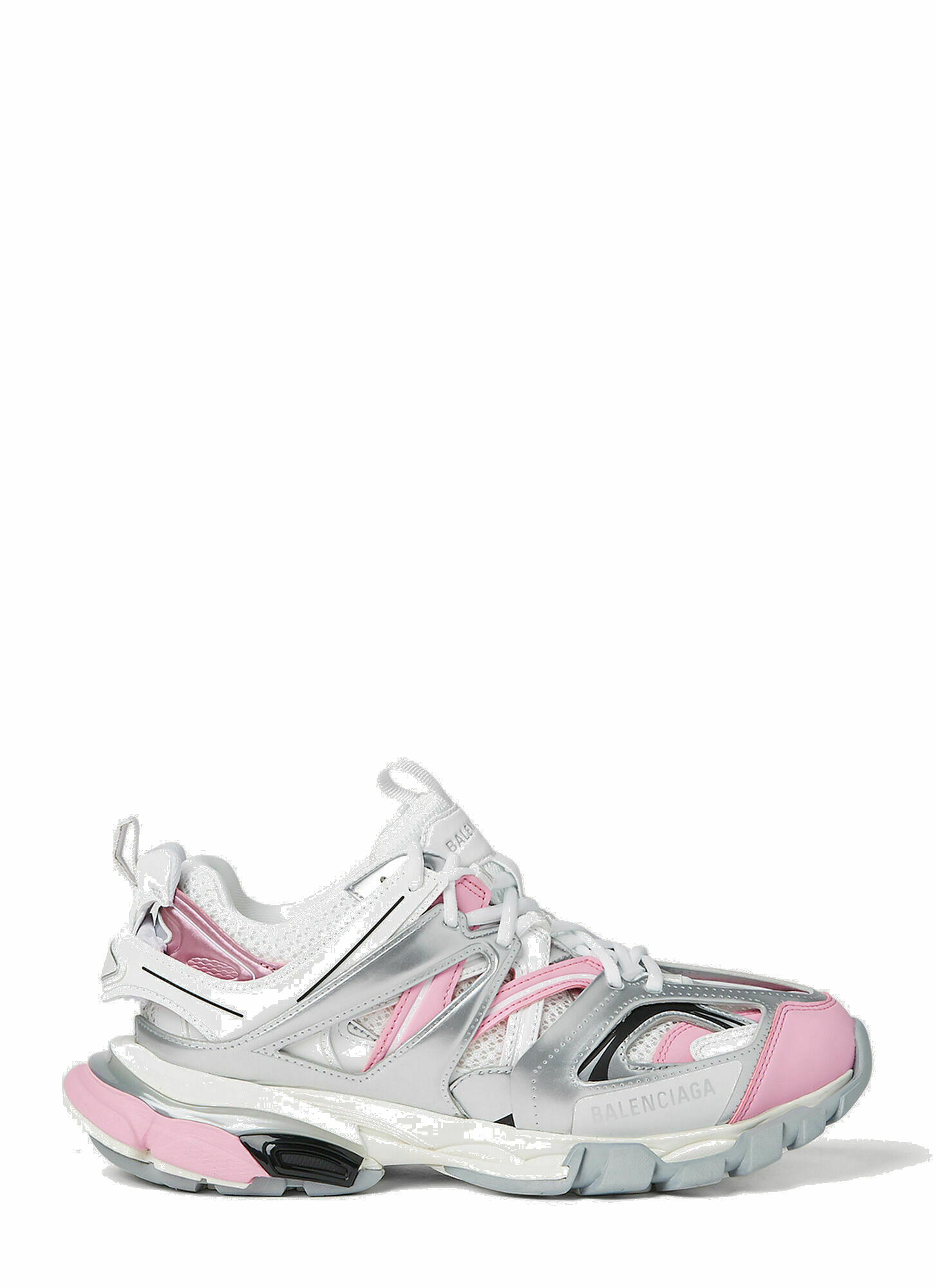 Balenciaga - Track Sneakers in Silver Balenciaga