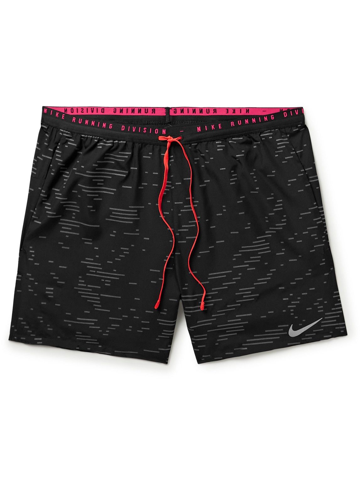 Nike Running - 2-in-1 Run Division Flex Stride Straight-Leg Dri-FIT Shorts - Black Nike Running