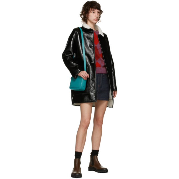 A.P.C. Purple and Red Helene Sweater A.P.C.