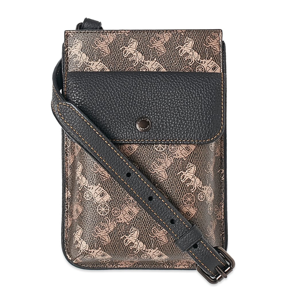 coach crossbody double zipper