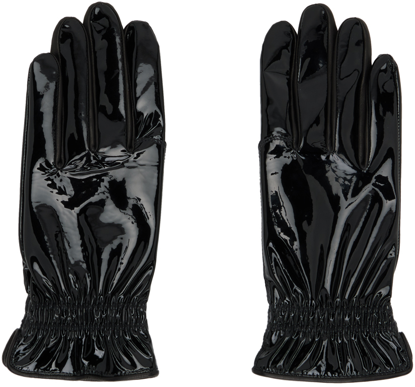 Photo: VTMNTS Black Patent Leather Gloves