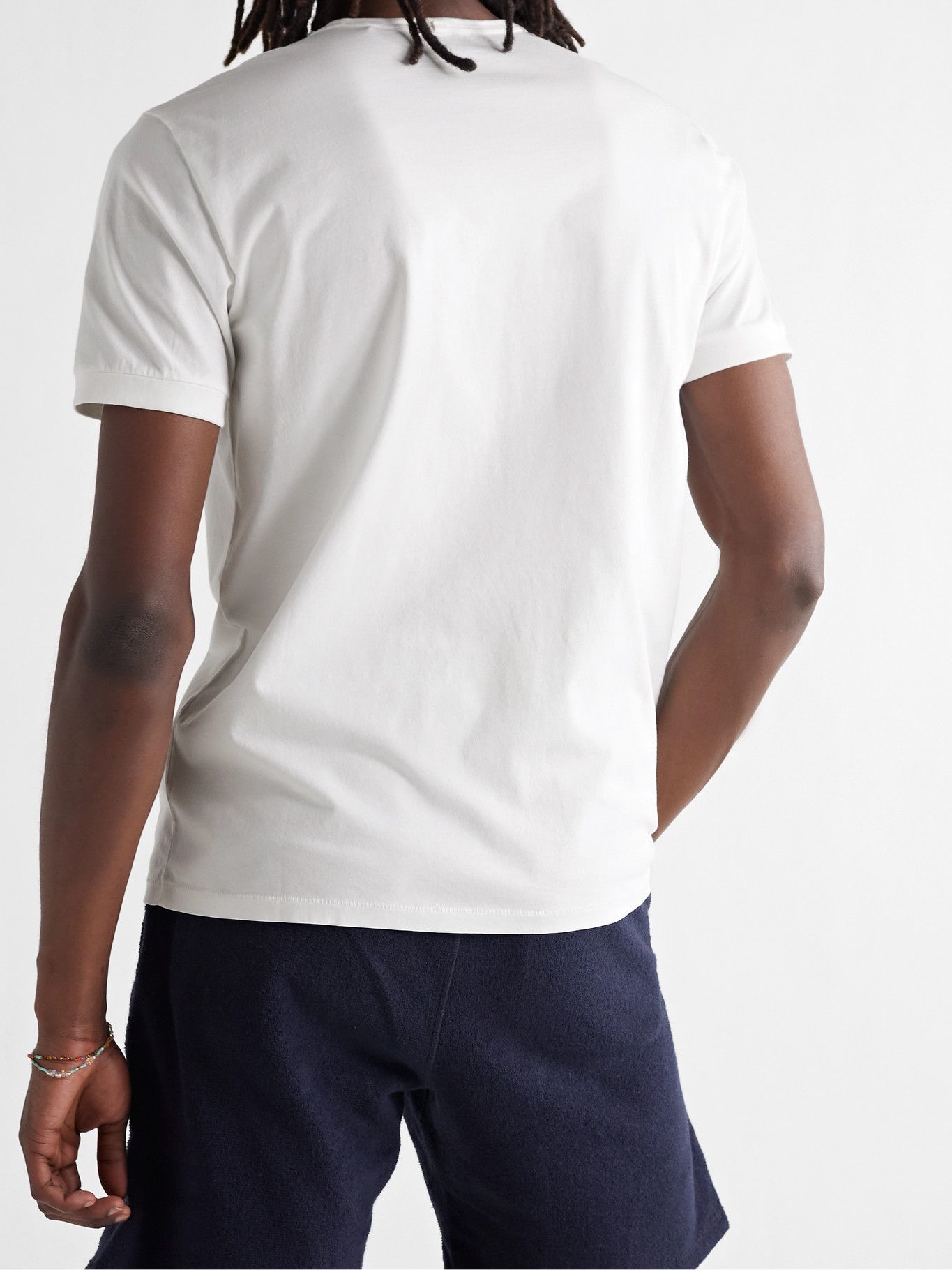 OUTERKNOWN - Sojourn Organic Pima Cotton T-Shirt - White Outerknown