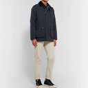 Barbour - White Label Bedale Corduroy-Trimmed Shell Jacket - Blue