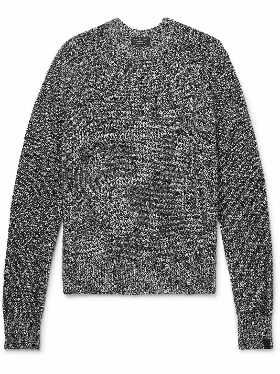 Rag & Bone - Pierce Cashmere Sweater - Gray Rag and Bone