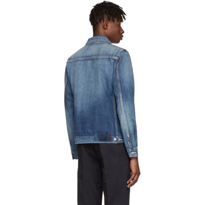 Visvim Blue Damaged Denim 101 Jacket Visvim