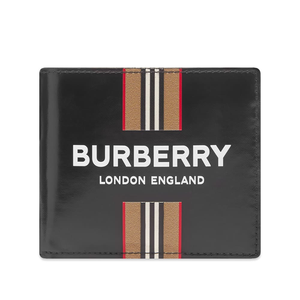 Photo: Burberry Icon Stripe Logo Billfold Wallet