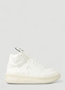 Turbowpn High Top Sneakers in White