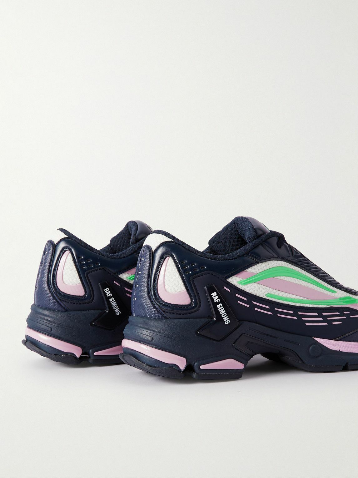 Raf Simons - Ultrasceptre Mesh and Rubber Sneakers - Blue Raf Simons