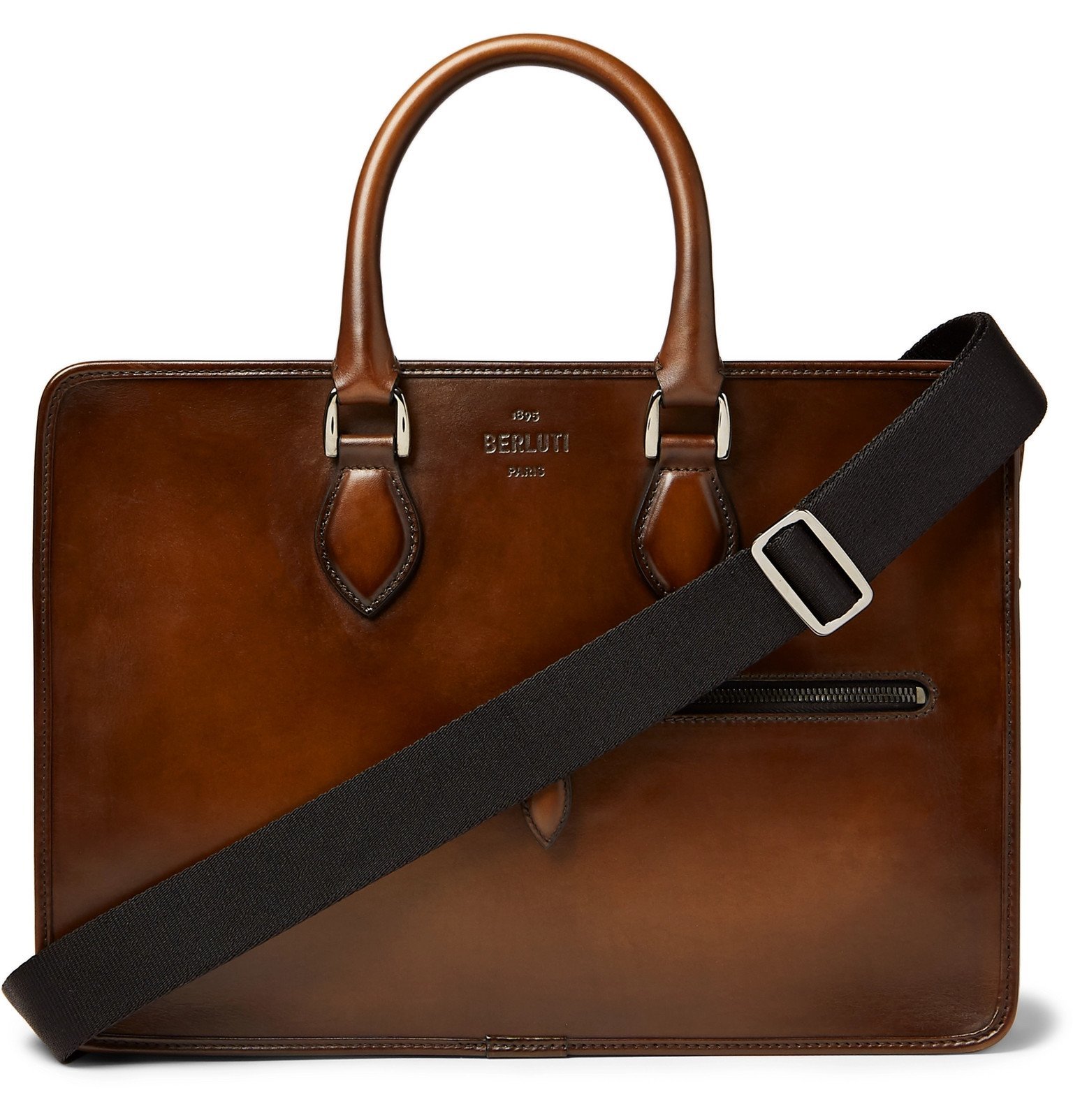 ベルルッティ Un Jour Mini Leather Briefcase ビジネスバッグ バッグ