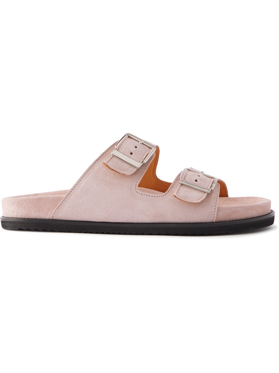 Mr P. - David Regenerated Suede by evolo Sandals - Pink Mr P.
