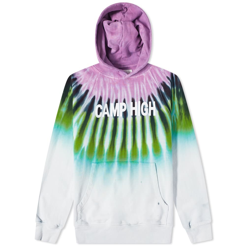 Photo: Camp High Buzz Logo Hand Tie Dye Hoody